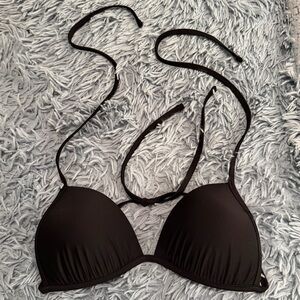 Aerie Black Bikini Top